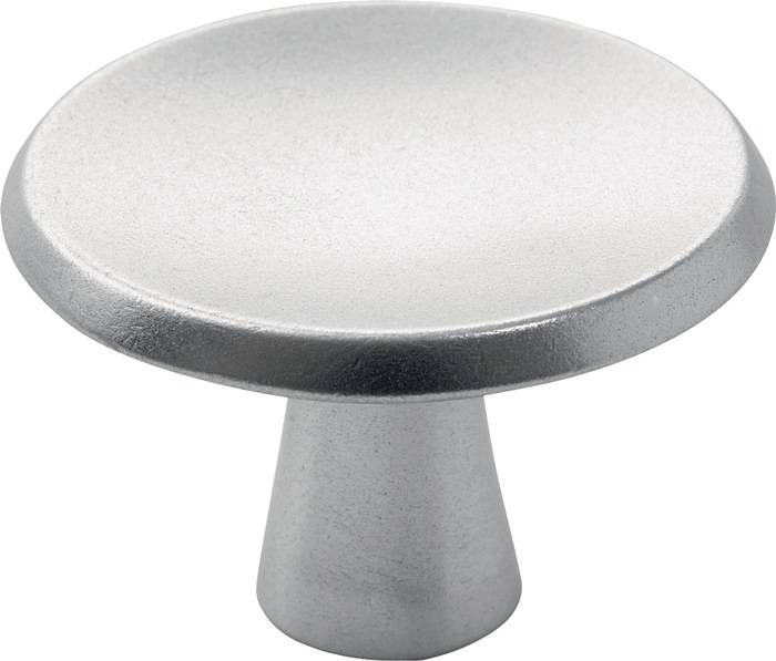 Möbelknopf 3751 Alu-Guss silberf.elox.HERMETA