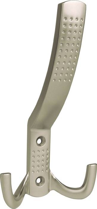 Huthaken zweifach A.78mm Zamak ma nickel H.146mm JSI…