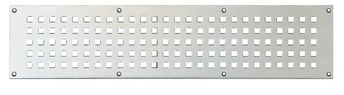 Lüftungsblech L.250mm B.80mm Alu.S.1mm