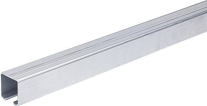 Laufprofil zu Top Line 1 6000mm Alu. blk Hettich