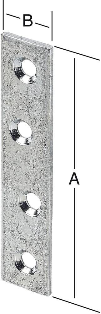 Verbindungsbleche 80x15mmNr. 183080Z