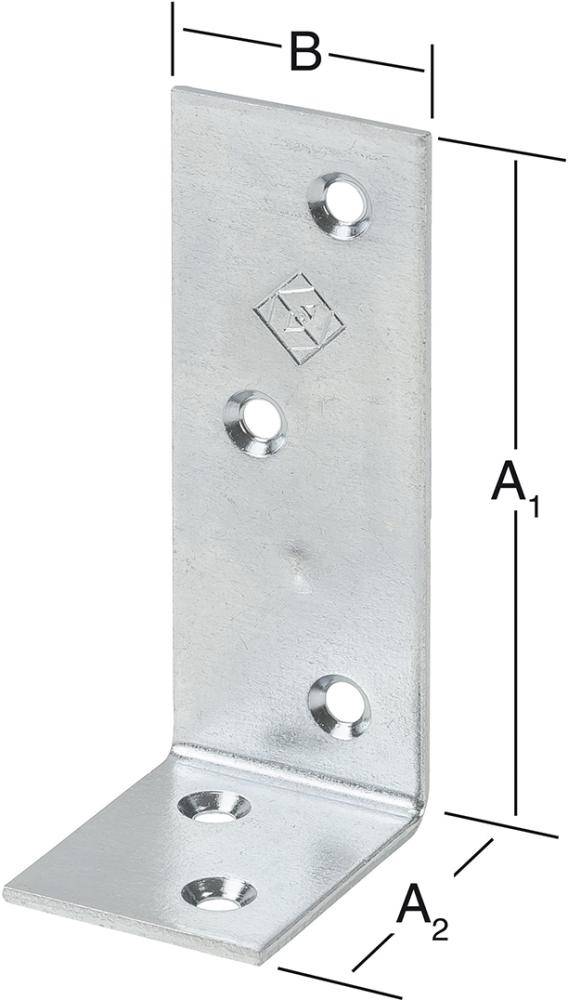 Balkenwinkel verz 240x160mm Nr. 179240Z