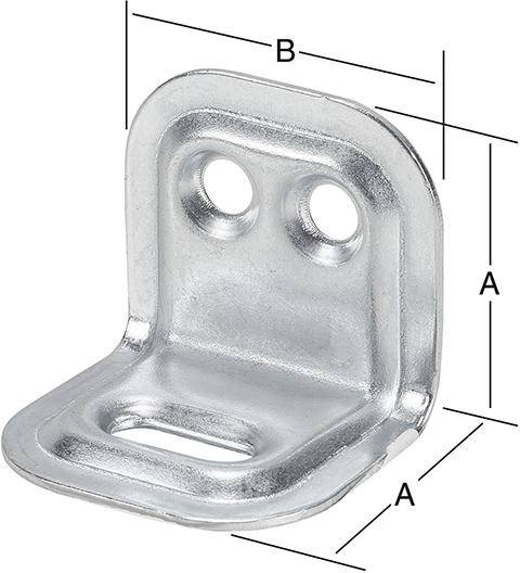 Verstellwinkel 25x30mm verz.