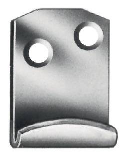 Schließhaken L.46 B.18 S.2mm STA blau verz.gekr.VORMANN