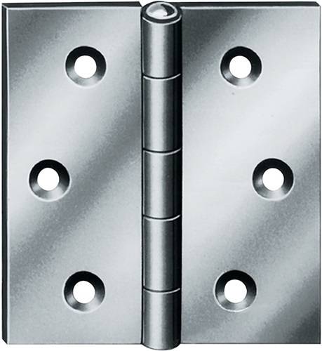 Scharnier H.50mm B.50mm S.1,2mm STA blau verz.gerollt,ktg.VORMANN