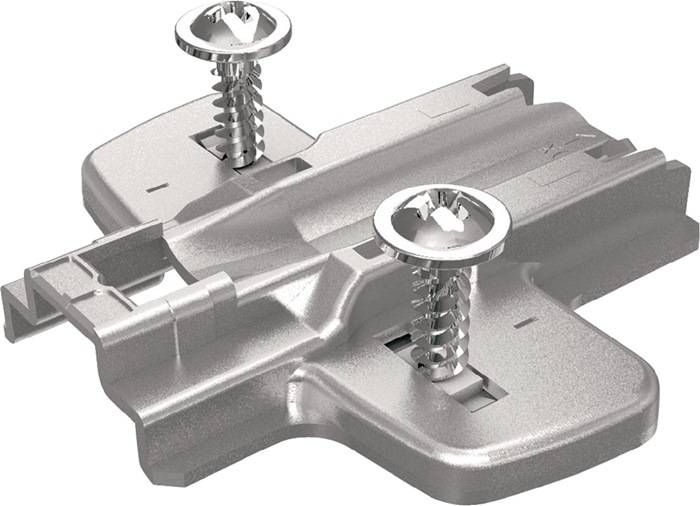 Montagepl.Sys.8099 Sensys STA vern.3mm Pilotz.u.Spez.-Schr.HETTICH