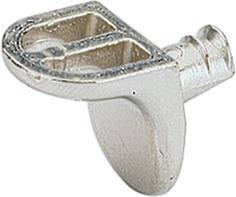 Bodenträger,25100,mit Zapfen,vernickelt