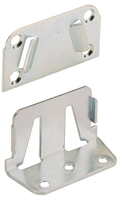 Mittelbalkenverbinder f. Betten STA verz. Hettich