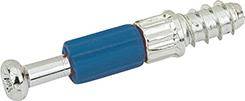 Einschraubdübel,20060,Ø5mm,verzinkt/blau