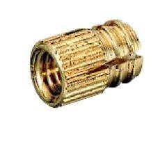 Spreizmuffe M 4 Loch 5 mmStahl Bl.