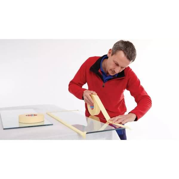 Maler-Kreppband tesakrepp 4322 100mmx50m Papier stark gekreppt