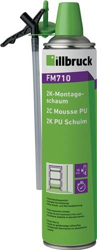 2K-Montageschaum FM710 400 ml B2 grün m.Einweghandschuhe Dose ILLBRUCK