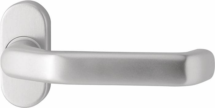 Profiltür-Drückerlochteil 1200/2033 VA EST ov.8mm gekr.EDI