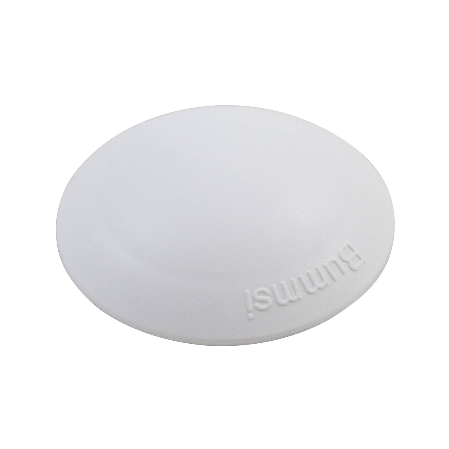 homeXpert 502601 Schutzpuffer / Türpuffer "Bummsi", Ø 5cm, selbstklebend, weiß