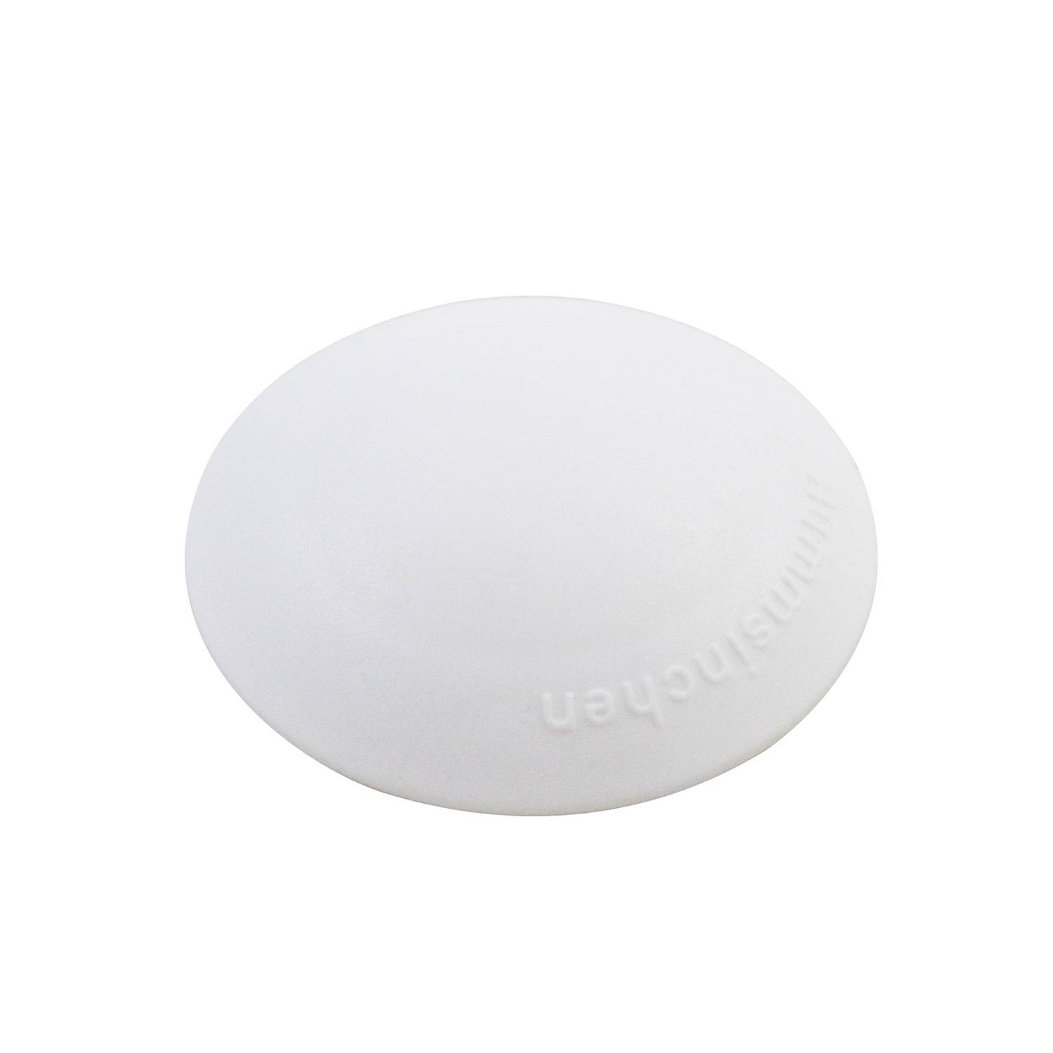 homeXpert 502201 Schutzpuffer / Türpuffer Bummsinchen, Ø 4 cm, selbstklebend, weiß