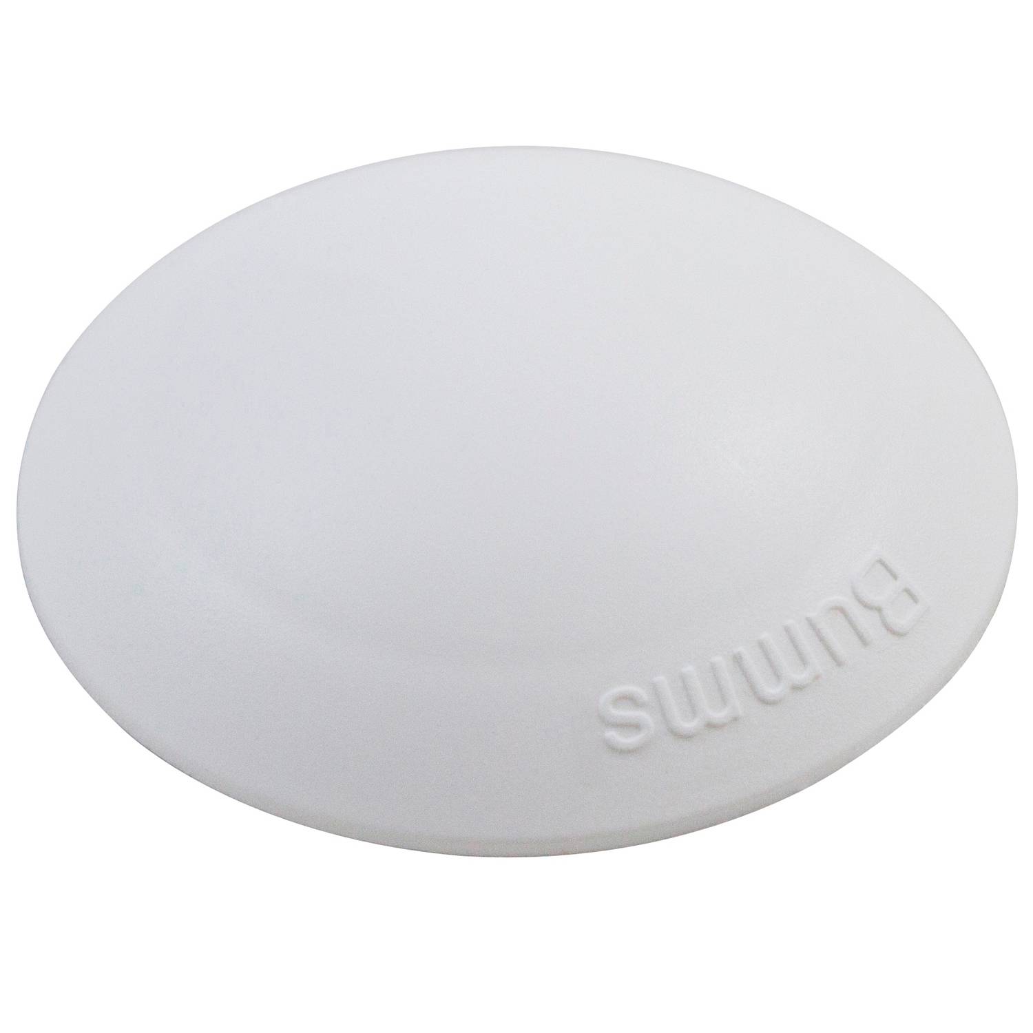 homeXpert 502101 Schutzpuffer / Türpuffer "Bumms", Ø 6cm, selbstklebend, weiß