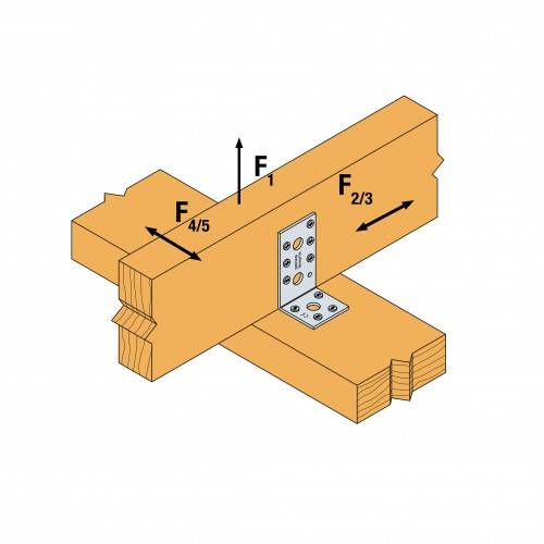 Simpson Winkelverbinder AE 90x48x48x3