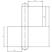 Konstruktionsband KO 4 Band-L.160mm Lappenbreite 50mm STA blk Stift-D.14mm Konstruktionsband KO 4 Band-L.160mm Lappenbreite 50mm STA blk Stift-D.14mm