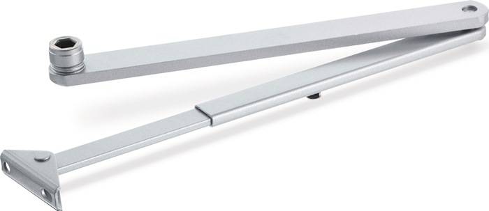 Gestänge ECturn weiß 9016 Leibungstiefe 0-100mm f.GEZE ECturn GEZE