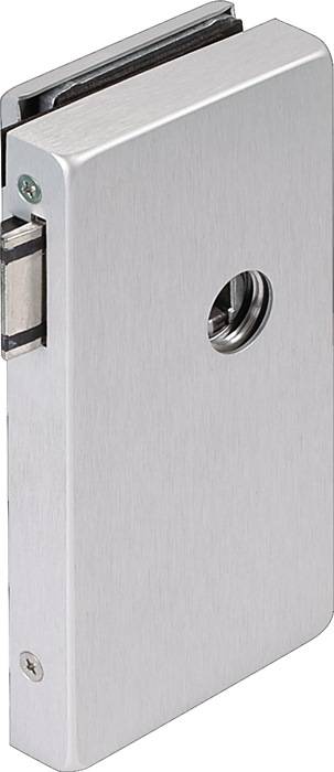 Glastürschloss OFFICE Classic LM niro elox.UV DIN re.DORMA-GLAS