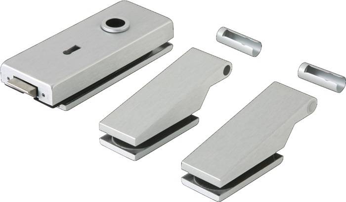 Glastürbeschlag STUDIO Classic LM silber elox.BB DIN L/R DORMA-GLAS