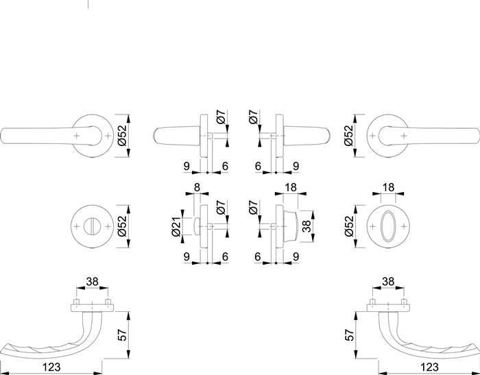 Rosettengrt.Tôkyô M1710RH/42KV/42KVS MS F71 rd.SK/OL DIN L/R D/D HOPPE
