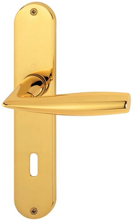 Langschildgarnitur Vit.M1515/302 MS F71 OB 72mm DIN L/R HOPPE…