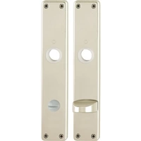 Langschildpaar 202SP F2/neusilberfarbig F2 SK/OL 78mm HOPPE Langschildpaar 202SP F2/neusilberfarbig F2 SK/OL 78mm HOPPE