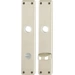 Langschildpaar 202SP F2/neusilberfarbig F2 SK/OL 78mm HOPPE Langschildpaar 202SP F2/neusilberfarbig F2 SK/OL 78mm HOPPE