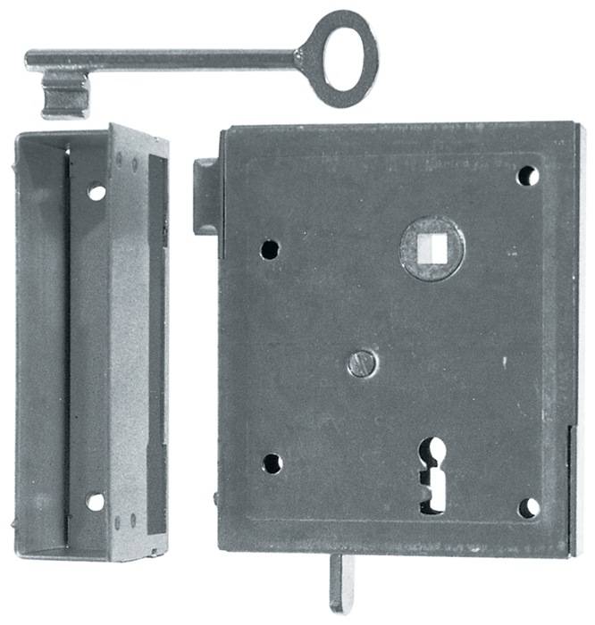 Universal-Kastenschloss DIN L/R BB schließende F 60mm BEVER…