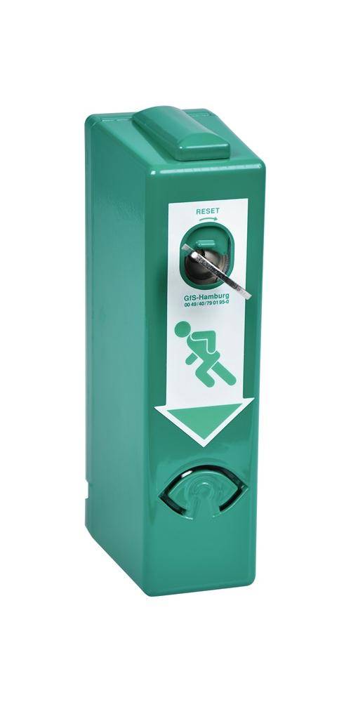 GfS EH-Türwächter 990 000 Profil-Halbzylinder inkl. 2 Schlüssel grün