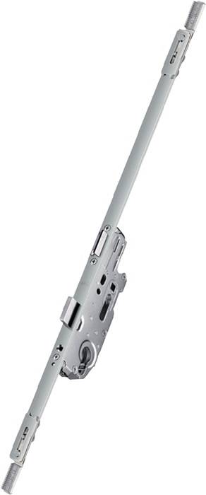 Renovierungsschloss Multisafe PZW 20/45/92/10mm F-St.silber 648mm R FUHR