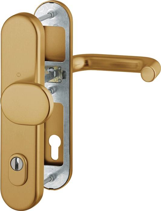 Schutzgarnitur Paris 86G/3332ZA/3310/138 Alu.F4 92mm 67-72mm HOPPE