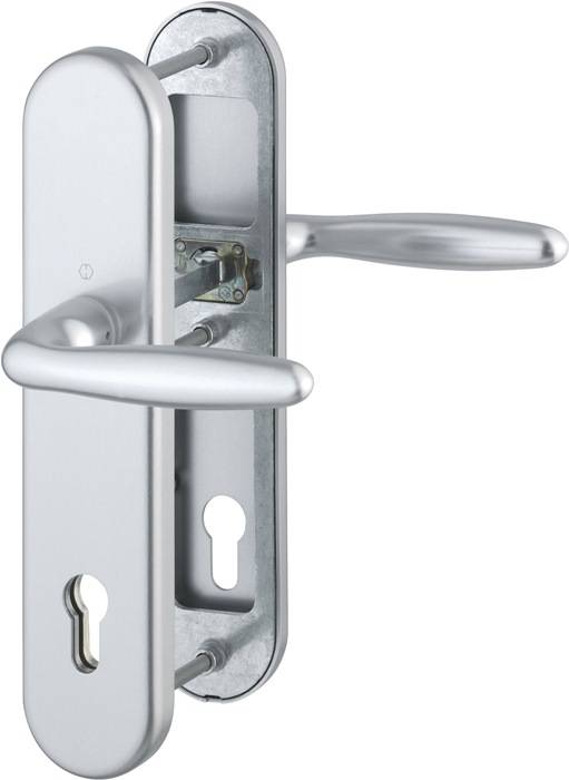 Schutzgarnitur Verona 1510/3331/3310 Alu.F1 92mm 67-72mm HOPPE