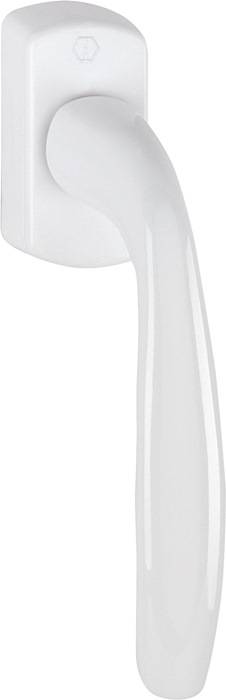 Fenstergriff NY 0810/US10 Alu.32-42mm F9016 Secustik®/VarioFit® HOPPE