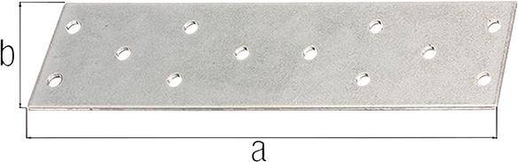 Lochplatte vz,140x60x2