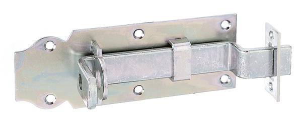 Schlossriegel L.140mm B.52mm gekr.STA galv.verz.d.pass.Ausschub 30mm GAH