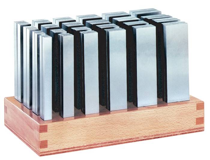 Parallelunterlagensatz Nr.6348SP Inh.20 PA Gr.100 Superpräzision L.100mm AMF