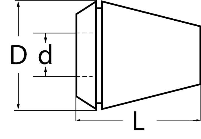 Spannzange Typ ER 25/430 E Spann-D.8mm PROMAT