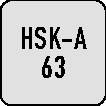 CNC-Kurzbohrfutter DIN 69893A Spann-D.0,5-13mm HSK-A63 A.-L.104,1mm WTE