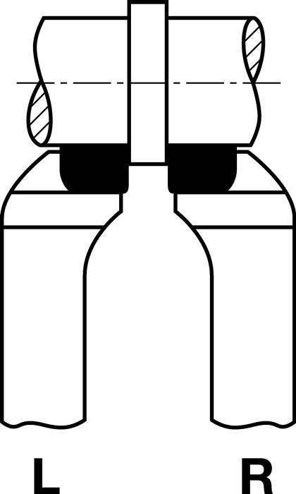 Stirndrehmeißel DIN 4977ISO5 16x16mm HM P25/P30 re. Wilke
