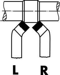 Drehmeissel HM DIN4972 rechts 32x32x170mm P25/30WILKE