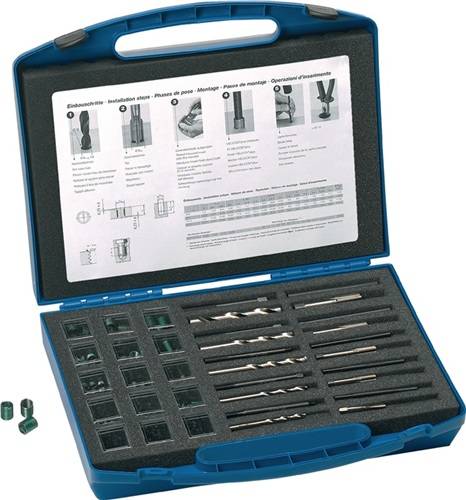 Helicoil plus M 6 - M 10Edelstahl A2 Rep. Sortiment