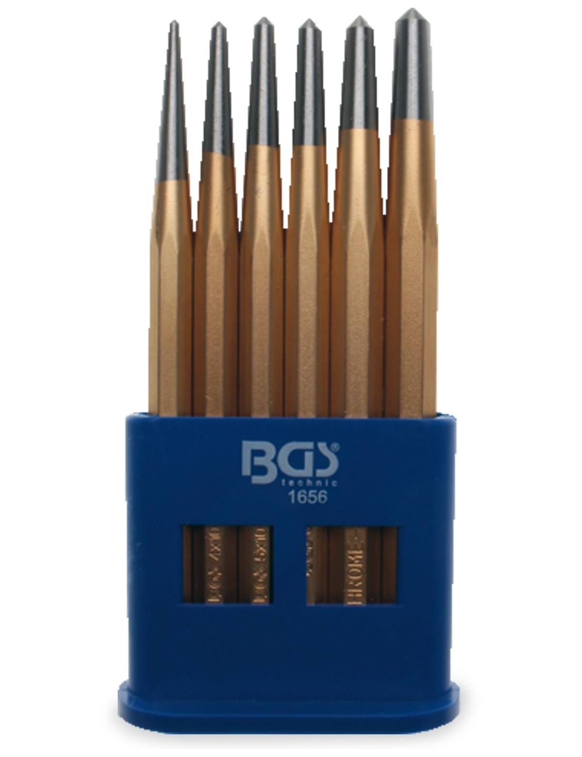 BGS TECHNIC Körner-Satz 1656, 6-teilig 3…8 mm