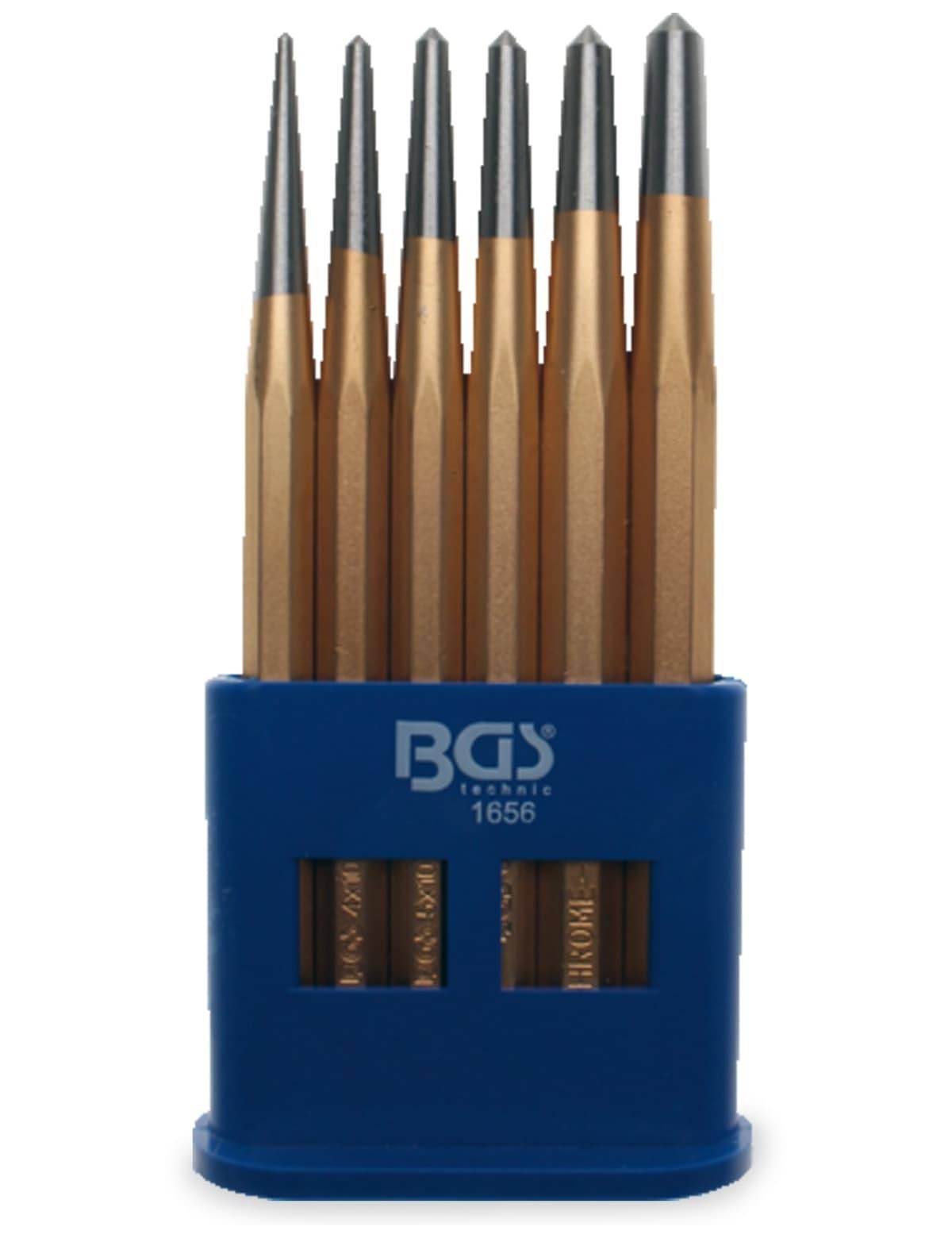 BGS TECHNIC Körner-Satz 1656, 6-teilig 3…8 mm