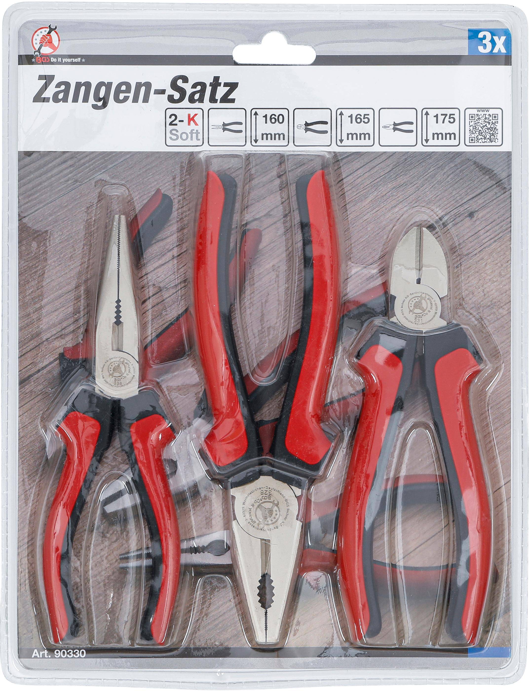 BGS technic Zangen-Satz | 3-tlg.