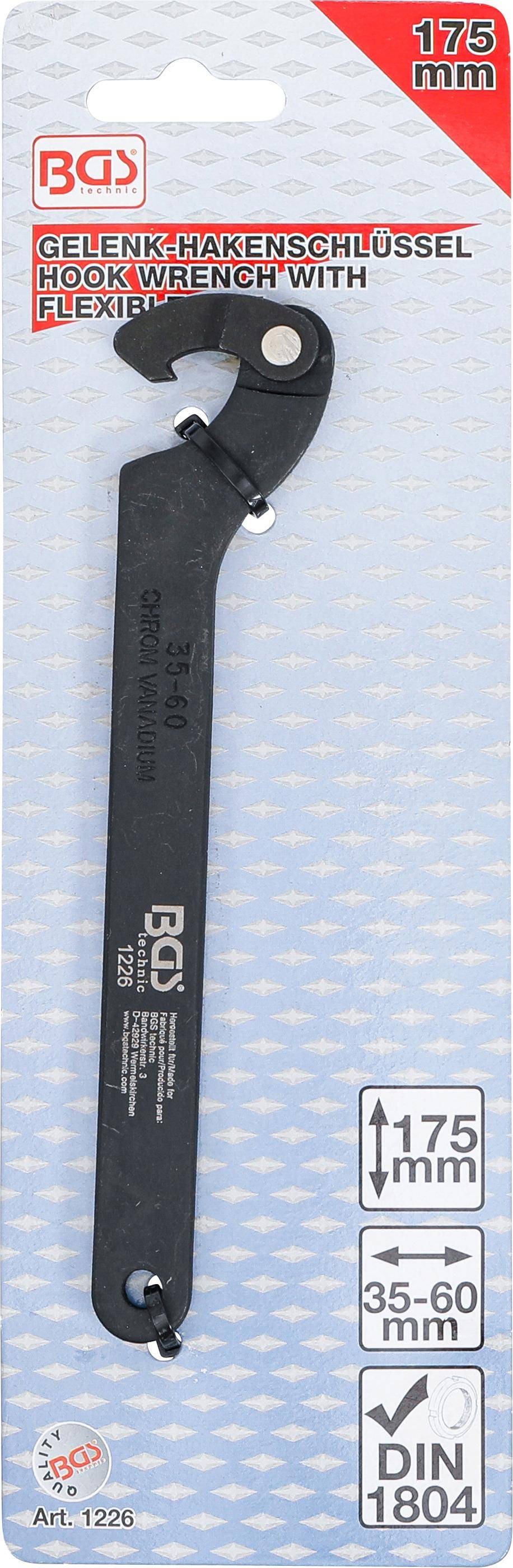 BGS technic Gelenk-Hakenschlüssel