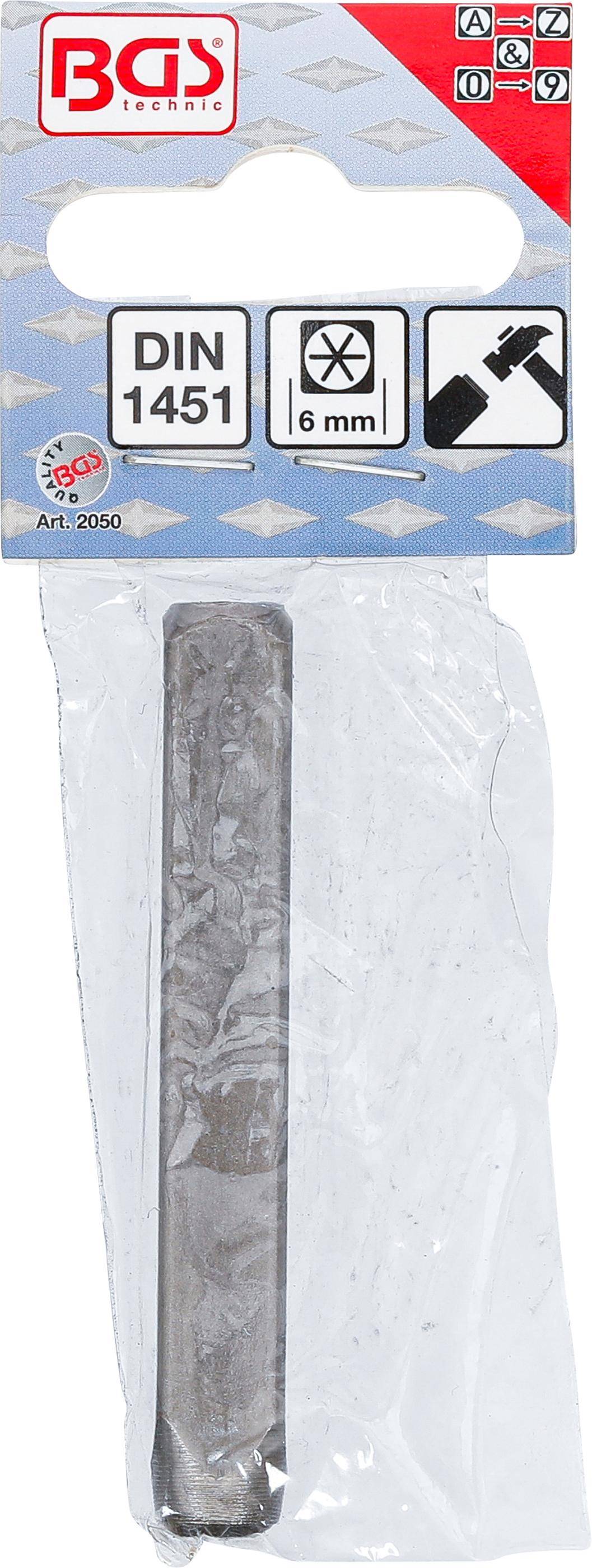 BGS technic Einschlagstern | 6 mm