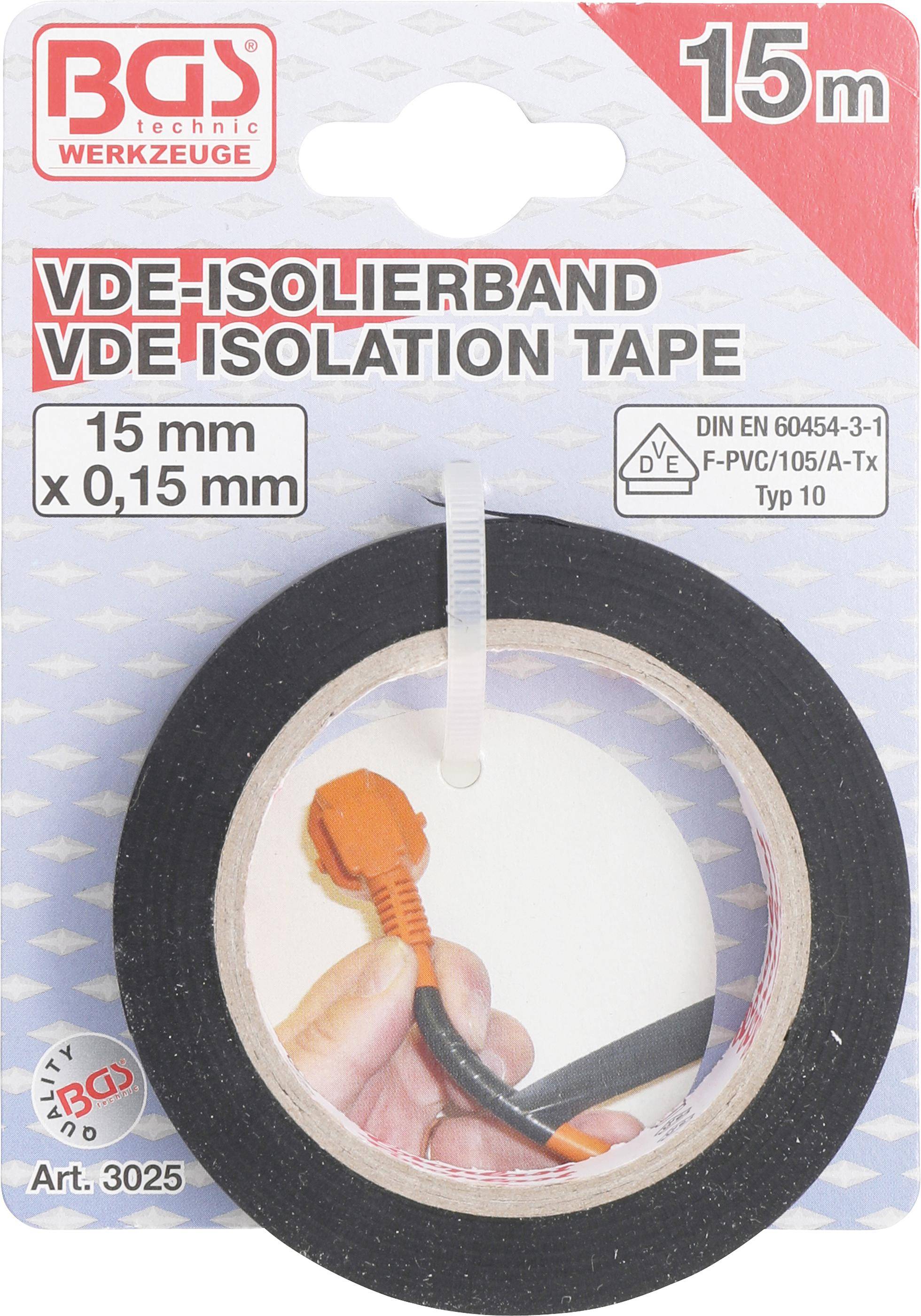 BGS technic VDE-Isolierband | 15 m