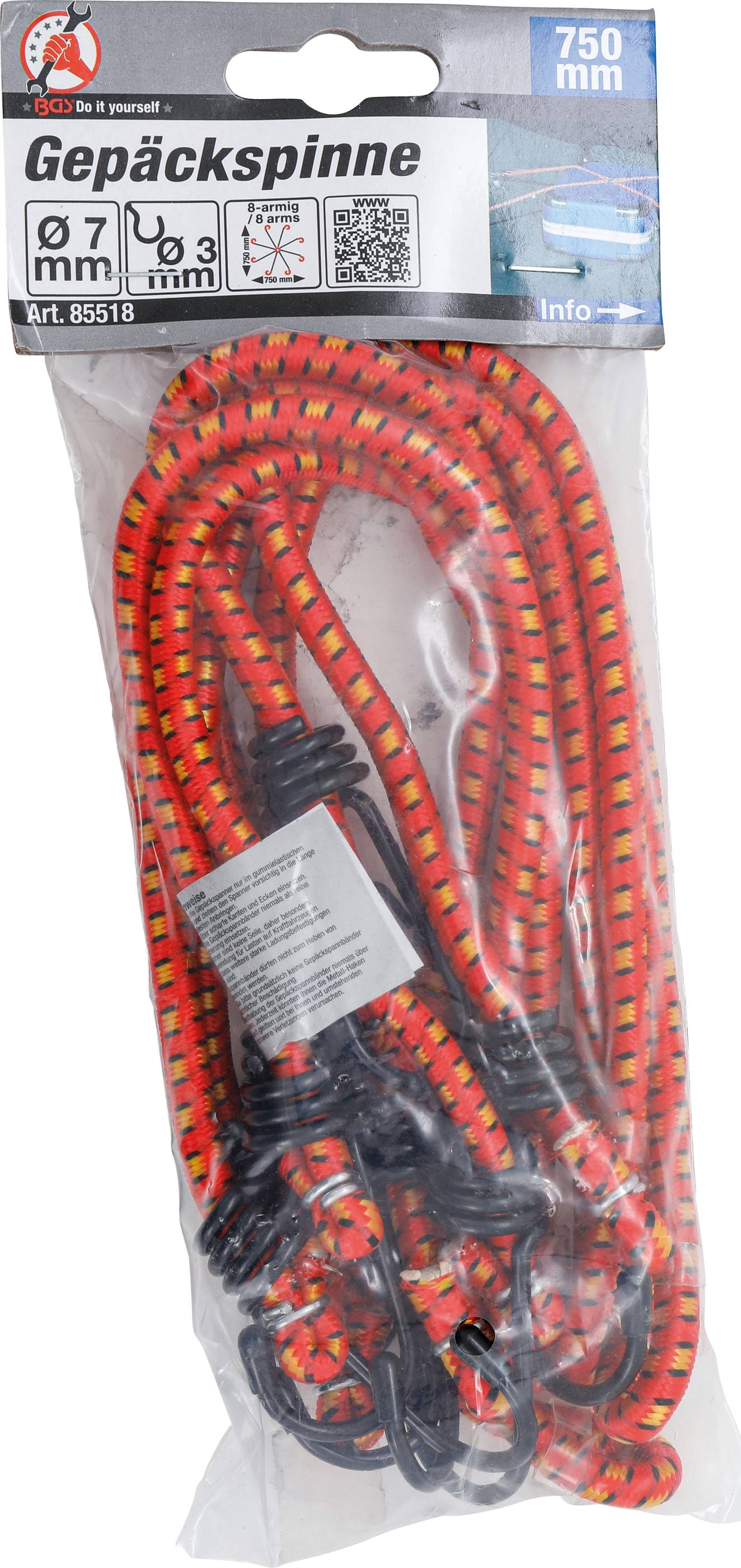 BGS technic Gepäckspinne | 8-armig